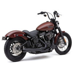 PartzBiz HD 6478B - Cobra El Diablo Black 2-1 2 into 1 Exhaust Header Pipes Harley Softail M8 2018+ PartzBiz HD 6478B - Cobra El Diablo Black 2-1 2 into 1 Exhaust Header Pipes Harley Softail M8 2018+
