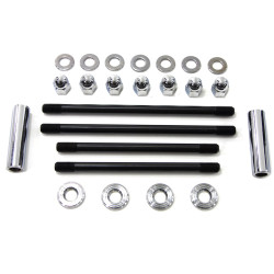 PartzBiz HD 7141-18 - Colony Acorn Front Motor Mount Bolt Kit Stock Chrome Ironhead Harley Sportster PartzBiz HD 7141-18 - Colony Acorn Front Motor Mount Bolt Kit Stock Chrome Ironhead Harley Sportster