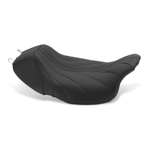 PartzBiz HD: 3467566-Mustang Black Revere Journey Solo Seat Gravity Red Stitch Harley 08-20 Touring PartzBiz HD: 3467566-Mustang Black Revere Journey Solo Seat Gravity Red Stitch Harley 08-20 Touring