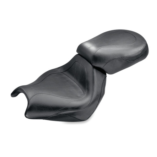 PartzBiz HD: 3458334-Mustang Vintage Two-Piece Sport Touring Black Honda VTX1800C Two-Up 2002-2008 PartzBiz HD: 3458334-Mustang Vintage Two-Piece Sport Touring Black Honda VTX1800C Two-Up 2002-2008