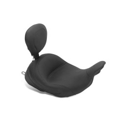 PartzBiz HD 76079 - Mustang Low Down Reach Vintage Solo Seat w/ Chrome Studs 09-2020 Harley Touring PartzBiz HD 76079 - Mustang Low Down Reach Vintage Solo Seat w/ Chrome Studs 09-2020 Harley Touring