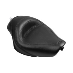 PartzBiz HD 76159 - Mustang Vintage Solo Seatไม่มีกระดุม 4.5 แกลลอนถังHarley XL Sportster 2004-2020