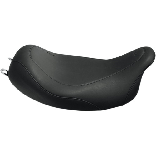PartzBiz HD: 3458381-Mustang Wide Tripper Solo Seat ลายเพชรสีน้ำตาลด้อย Harley Touring