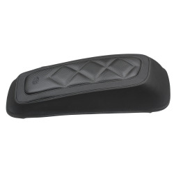 PartzBiz HD 77625 - Mustang Saddlebag Plain Black Lid Covers Black Stitching 14-21 Harley Touring PartzBiz HD 77625 - Mustang Saddlebag Plain Black Lid Covers Black Stitching 14-21 Harley Touring