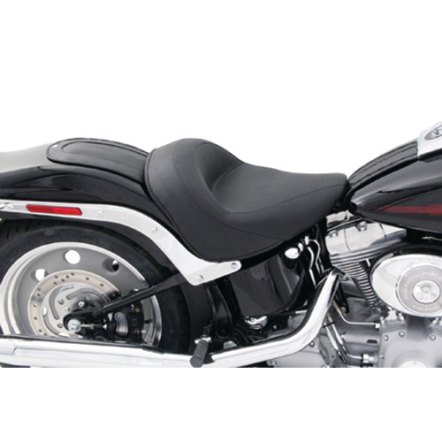 PartzBiz HD: 3458035-Mustang Black Smooth Fender Bib Cover 06-17 Harley Softail 200mm Tire Fatboy PartzBiz HD: 3458035-Mustang Black Smooth Fender Bib Cover 06-17 Harley Softail 200mm Tire Fatboy