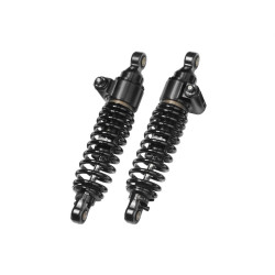 PartzBiz HD 783413 - Bitubo Black 13” Rear Adjustable Spring Shocks Pair Set Harley Dyna 1991-2017