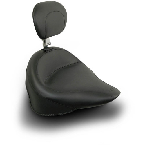 PartzBiz HD: 3458387-Mustang Wide Vintage Solo Seat w/ Driver Backrest 2000-2006 Harley Softail 79121 PartzBiz HD: 3458387-Mustang Wide Vintage Solo Seat w/ Driver Backrest 2000-2006 Harley Softail 79121