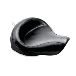 PartzBiz HD 79358 - Mustang Wide Touring Vintage Solo Seat With Driver Backrest Harley 06-2017 Dyna PartzBiz HD 79358 - Mustang Wide Touring Vintage Solo Seat With Driver Backrest Harley 06-2017 Dyna
