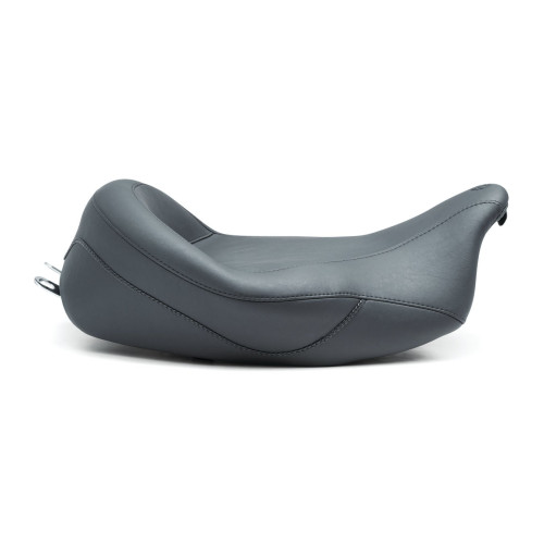 PartzBiz HD: 3458328-Mustang Vintage Super Solo Seat พร้อมพนักพิงคนขับ 2008-2018 Harley Touring