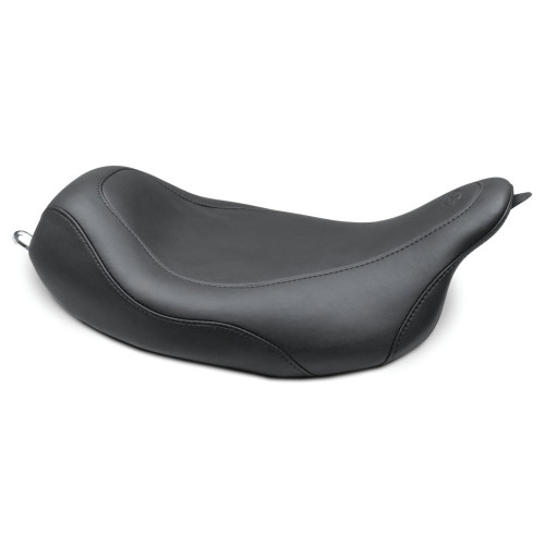 PartzBiz HD: 3489318-Mustang Wide Tripper Solo Seat พนักพิงแบบถอดได้สีดำสีแดง Harley Touring 2008+ PartzBiz HD: 3489318-Mustang Wide Tripper Solo Seat พนักพิงแบบถอดได้สีดำสีแดง Harley Touring 2008+
