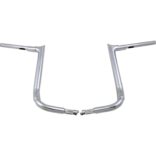 PartzBiz HD: 3472711-Fat Baggers 16” 1 1/2” Chrome EZ Pointed 2 Piece Handlebars Harley Touring 14-20 PartzBiz HD: 3472711-Fat Baggers 16” 1 1/2” Chrome EZ Pointed 2 Piece Handlebars Harley Touring 14-20
