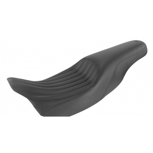 PartzBiz HD: 3453510-Saddlemen Knuckle 2 Up Gel Core Rib Stitch Seat 2008-2020 สำหรับ Harley Touring Dresser