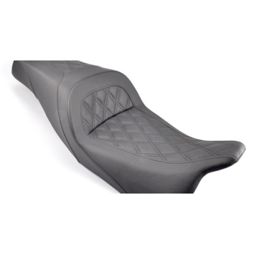 PartzBiz HD: 3459142-Saddlemen Slim lattice Stitch Gel Core Seat 08-20 Harley Dresser Touring Bagger PartzBiz HD: 3459142-Saddlemen Slim lattice Stitch Gel Core Seat 08-20 Harley Dresser Touring Bagger