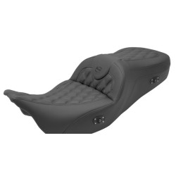 PartzBiz HD 808-07B-182HCT - Saddlemen Lattice Stitch ที่นั่งโซฟาถนนอุ่น 2008-2020 Harley Dresser Bagger PartzBiz HD 808-07B-182HCT - Saddlemen Lattice Stitch ที่นั่งโซฟาถนนอุ่น 2008-2020 Harley Dresser Bagger