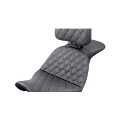 PartzBiz HD 818-29-030LS - Saddlemen Explorer Lattice Touring Backrest Seat Harley 18+ Softail FXLR FLSB