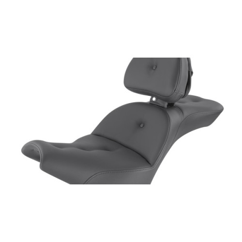 PartzBiz HD: 3472145-Saddlemen Explorer 2 Up Pillow Seat Backrest Harley 18+ Softail Street Bob FXST