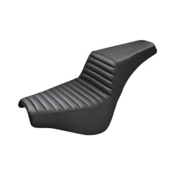 PartzBiz HD 818-30-171 - Saddlemen Black Step 2 Up Tuck And Roll Seat Harley Softail 18+ Street Bob FXST PartzBiz HD 818-30-171 - Saddlemen Black Step 2 Up Tuck And Roll Seat Harley Softail 18+ Street Bob FXST