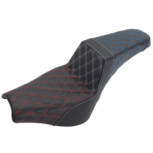 PartzBiz HD: 3475092-Saddlemen USA Step 2 Up Lattice Stitch Seat 2018+ Harley Softail Street Bob FXST PartzBiz HD: 3475092-Saddlemen USA Step 2 Up Lattice Stitch Seat 2018+ Harley Softail Street Bob FXST
