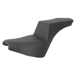 PartzBiz HD 818-30-194 - Saddlemen Smooth Plain Black Step 2 Up Seat Harley Softail 18+ Street Bob FXST PartzBiz HD 818-30-194 - Saddlemen Smooth Plain Black Step 2 Up Seat Harley Softail 18+ Street Bob FXST
