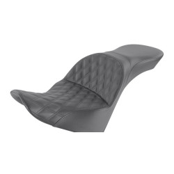 PartzBiz HD 818-33-029LS - Saddlemen Black Explorer Lattice Stitch 2 Up Gel Core LS Seat Harley Softail 18+ PartzBiz HD 818-33-029LS - Saddlemen Black Explorer Lattice Stitch 2 Up Gel Core LS Seat Harley Softail 18+