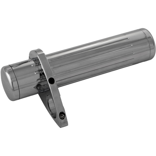 PartzBiz HD: 3445170-Chrome Billet Stash Tube Ball Milled Harley Bobber Rigid Chopper 10” x 2.2” FXST PartzBiz HD: 3445170-Chrome Billet Stash Tube Ball Milled Harley Bobber Rigid Chopper 10” x 2.2” FXST