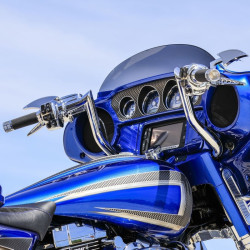PartzBiz HD 827-05609 - Yaffe Wired 8” Chrome Monkey Bagger Ape Hangers Bars Handlebars Harley Touring BW PartzBiz HD 827-05609 - Yaffe Wired 8” Chrome Monkey Bagger Ape Hangers Bars Handlebars Harley Touring BW