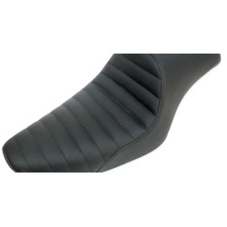 PartzBiz HD 8585CJ - Saddlemen Americano Smooth 2 Up Cafe Racer Seat Harley 1979-2003 XL Sportster