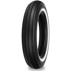 PartzBiz HD 87-4116 - Shinko Tire Classic 240 Front 100/90-19 63H BIAS Whitewall WW Harley Tubeless PartzBiz HD 87-4116 - Shinko Tire Classic 240 Front 100/90-19 63H BIAS Whitewall WW Harley Tubeless