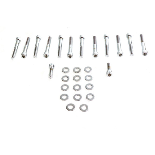 PartzBiz HD: 3449279-Colony Rocker Box Allen Head Screw Kit Chrome Harley Ironhead Sportster 1957-76 PartzBiz HD: 3449279-Colony Rocker Box Allen Head Screw Kit Chrome Harley Ironhead Sportster 1957-76