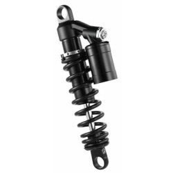 PartzBiz HD 890-01007 - 14” Racing Bros Suspension Black Remote Reservoir Piggy Back Shocks Harley Dyna PartzBiz HD 890-01007 - 14” Racing Bros Suspension Black Remote Reservoir Piggy Back Shocks Harley Dyna