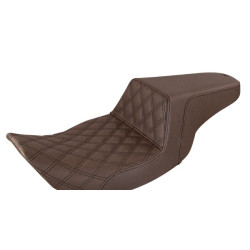 PartzBiz HD 897-06-172 - Saddlemen Black Front Lattice Stitch Step 2 Up Seat Harley 97-07 Touring FLHR/X PartzBiz HD 897-06-172 - Saddlemen Black Front Lattice Stitch Step 2 Up Seat Harley 97-07 Touring FLHR/X