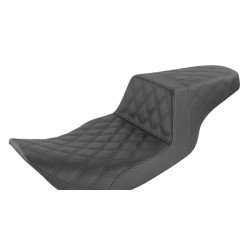 PartzBiz HD 897-06-175 - Saddlemen Black Full Lattice Stitch Step 2 Up Seat Harley 97-07 Touring FLHR/X PartzBiz HD 897-06-175 - Saddlemen Black Full Lattice Stitch Step 2 Up Seat Harley 97-07 Touring FLHR/X