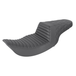 PartzBiz HD 897-06-176 - Saddlemen Black Step 2 Up Lattice Stitch Tuck N Roll Seat Harley Touring 97-07 PartzBiz HD 897-06-176 - Saddlemen Black Step 2 Up Lattice Stitch Tuck N Roll Seat Harley Touring 97-07