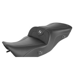 PartzBiz HD 897-06-185 - Saddlemen Roadsofa ที่นั่งคาร์บอนไฟเบอร์สีดำ GelCore Harley 97-07 Touring PartzBiz HD 897-06-185 - Saddlemen Roadsofa ที่นั่งคาร์บอนไฟเบอร์สีดำ GelCore Harley 97-07 Touring