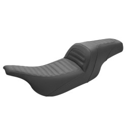 PartzBiz HD 897-07-161 - Saddlemen Slim Roll & Pleat 2-Up Seat Black 32” Gelcore Touring Bagger 99-07 PartzBiz HD 897-07-161 - Saddlemen Slim Roll & Pleat 2-Up Seat Black 32” Gelcore Touring Bagger 99-07