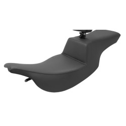PartzBiz HD 897-07-194 - Saddlemen Black Smooth Step 2 Up Tour Seat Harley Touring Bagger 97-07 FLHT/FLTR PartzBiz HD 897-07-194 - Saddlemen Black Smooth Step 2 Up Tour Seat Harley Touring Bagger 97-07 FLHT/FLTR