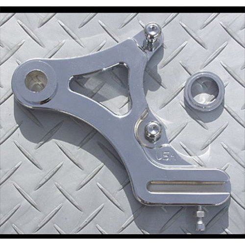 PartzBiz HD: 3460310-Ultima Polished Rear Brake Caliper Hanger Bracket Harley Softail FX FL 1987-1999 PartzBiz HD: 3460310-Ultima Polished Rear Brake Caliper Hanger Bracket Harley Softail FX FL 1987-1999