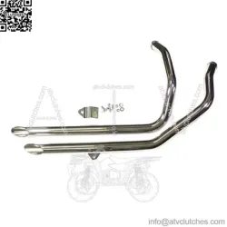 PartzBiz HD 90002 - 1.75” Chrome 40” Long Slash Cut Drag Bike Pipes Exhaust 1986-03 Harley Sportster XL PartzBiz HD 90002 - 1.75” Chrome 40” Long Slash Cut Drag Bike Pipes Exhaust 1986-03 Harley Sportster XL