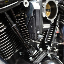 PartzBiz HD 930-0137 - Black S&S Quickee Adjustable Pushrods Covers Kit Harley 17-21 Touring Softail M8 PartzBiz HD 930-0137 - Black S&S Quickee Adjustable Pushrods Covers Kit Harley 17-21 Touring Softail M8