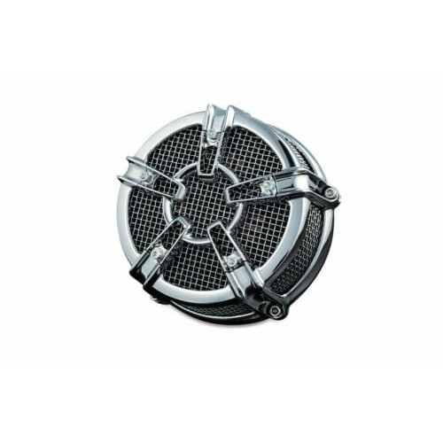 PartzBiz HD: 3450708-Kuryakyn Chrome ECE Compliant Mach 2 Co-Ax Air Cleaner K&N Harley XL883 2007-16