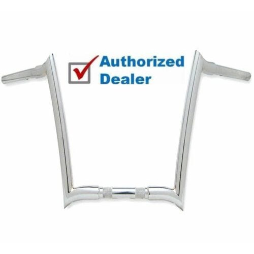 PartzBiz HD: 3452443-Paul Yaffe Chrome 16” OEM Monkey Bar Apes Handlebars Harley Road Glide Road King PartzBiz HD: 3452443-Paul Yaffe Chrome 16” OEM Monkey Bar Apes Handlebars Harley Road Glide Road King