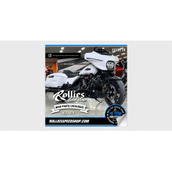 PartzBiz HD B10-3010B - Burly Brawler Crash Highway Bar Engine Guard Kit Black Steel Harley Dyna 06-17 PartzBiz HD B10-3010B - Burly Brawler Crash Highway Bar Engine Guard Kit Black Steel Harley Dyna 06-17