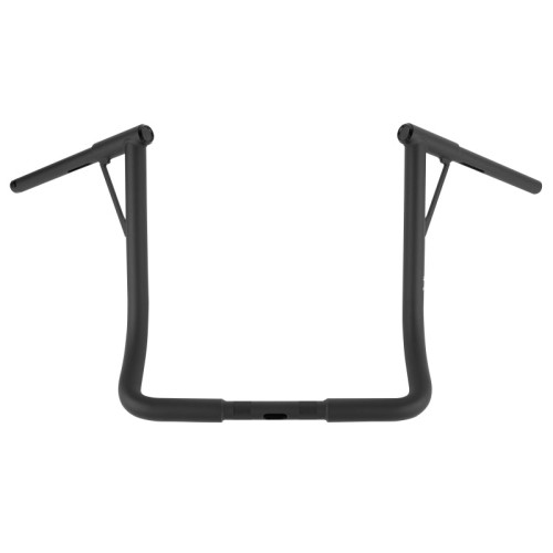 PartzBiz HD: 3488348-Burly Louie B 1-1/4” Ape Handlebars 16” Black Harley Notched Slotted Drilled PartzBiz HD: 3488348-Burly Louie B 1-1/4” Ape Handlebars 16” Black Harley Notched Slotted Drilled