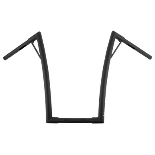 PartzBiz HD: 3488389-Burly Louie 1-1/4” Ape Handlebars 12” Matte Black Harley Notched Slotted Drilled PartzBiz HD: 3488389-Burly Louie 1-1/4” Ape Handlebars 12” Matte Black Harley Notched Slotted Drilled