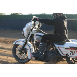 PartzBiz HD B13-1050B - Burly Brand Black MX Floorboards Rider Harley Harley Touring Softail Dyna 84-18 PartzBiz HD B13-1050B - Burly Brand Black MX Floorboards Rider Harley Harley Touring Softail Dyna 84-18