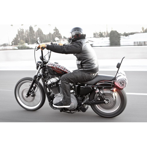 PartzBiz HD: 3446699-Burly Black Tall Sissy Bar Pad Backrest Harley Sportster XL 1994-2003 883 1200 PartzBiz HD: 3446699-Burly Black Tall Sissy Bar Pad Backrest Harley Sportster XL 1994-2003 883 1200