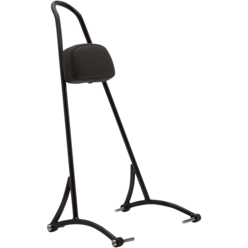 PartzBiz HD: 3446697-Burly Black Tall 20” Tall Sissy Bar Backrest Pad One-Piece Harley Dyna 2006-2017 PartzBiz HD: 3446697-Burly Black Tall 20” Tall Sissy Bar Backrest Pad One-Piece Harley Dyna 2006-2017