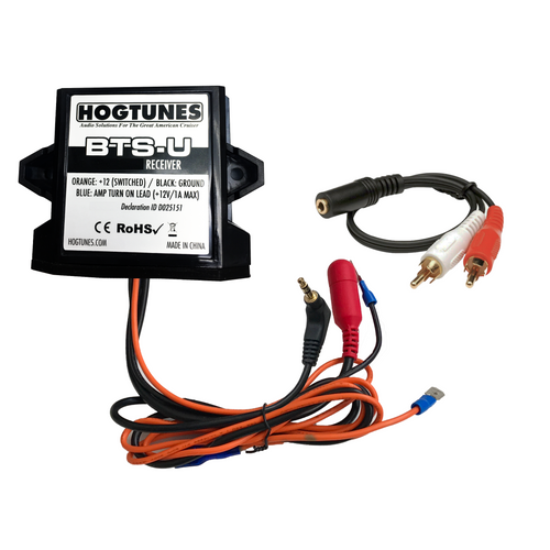 PartzBiz HD: 3492757-Hogtunes Universal Bluetooth Receiver 12V Fairing Adhesive Harley 98-13 PartzBiz HD: 3492757-Hogtunes Universal Bluetooth Receiver 12V Fairing Adhesive Harley 98-13