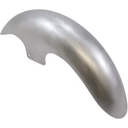 PartzBiz HD CAFE-19-14L-S - Paul Yaffe Cafe Front Fender Kit 19” Stainless Satin Adaptor Harley Touring 06+ PartzBiz HD CAFE-19-14L-S - Paul Yaffe Cafe Front Fender Kit 19” Stainless Satin Adaptor Harley Touring 06+