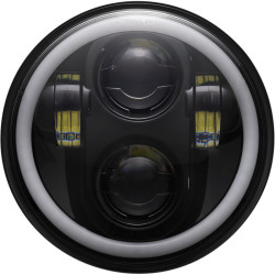 PartzBiz HD CD-575-H-B - Black 5.75 in. LED Halo Headlamp PartzBiz HD CD-575-H-B - Black 5.75 in. LED Halo Headlamp